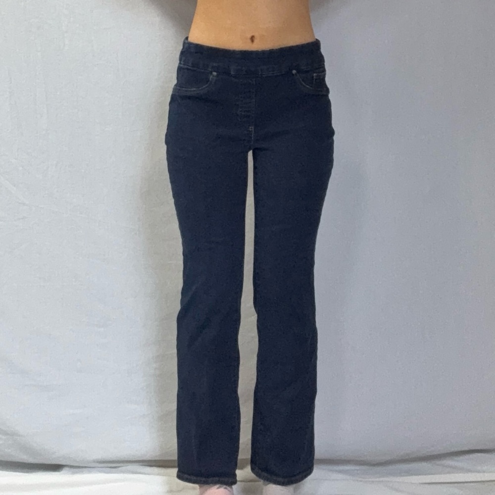 Women’s Dark Blue Straight-Leg Jeans